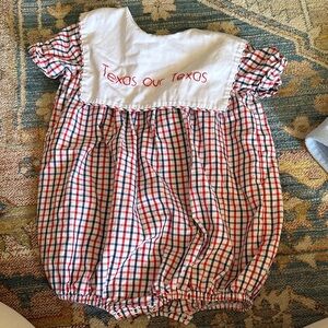 Cecil and Lou Texas Our Texas Plaid  bubble